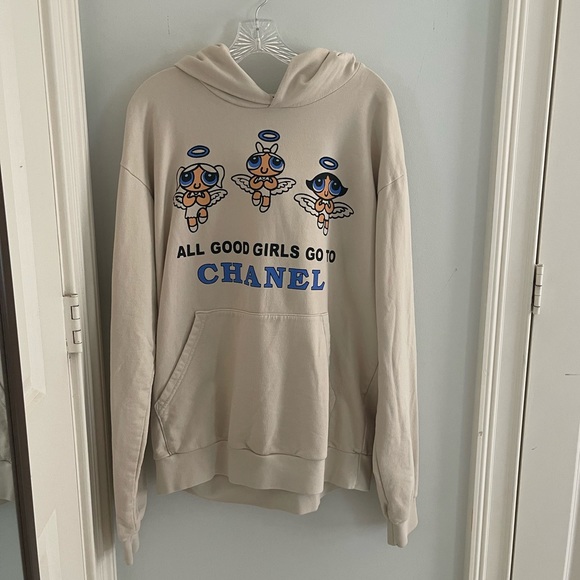 RARE Mega Yacht Powerpuff Girls Hoodie koube.com.br